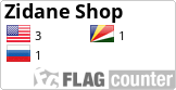 Flag Counter Zidane Shop